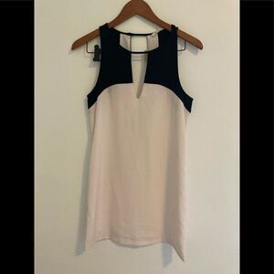 ‎Lush black and off white dress